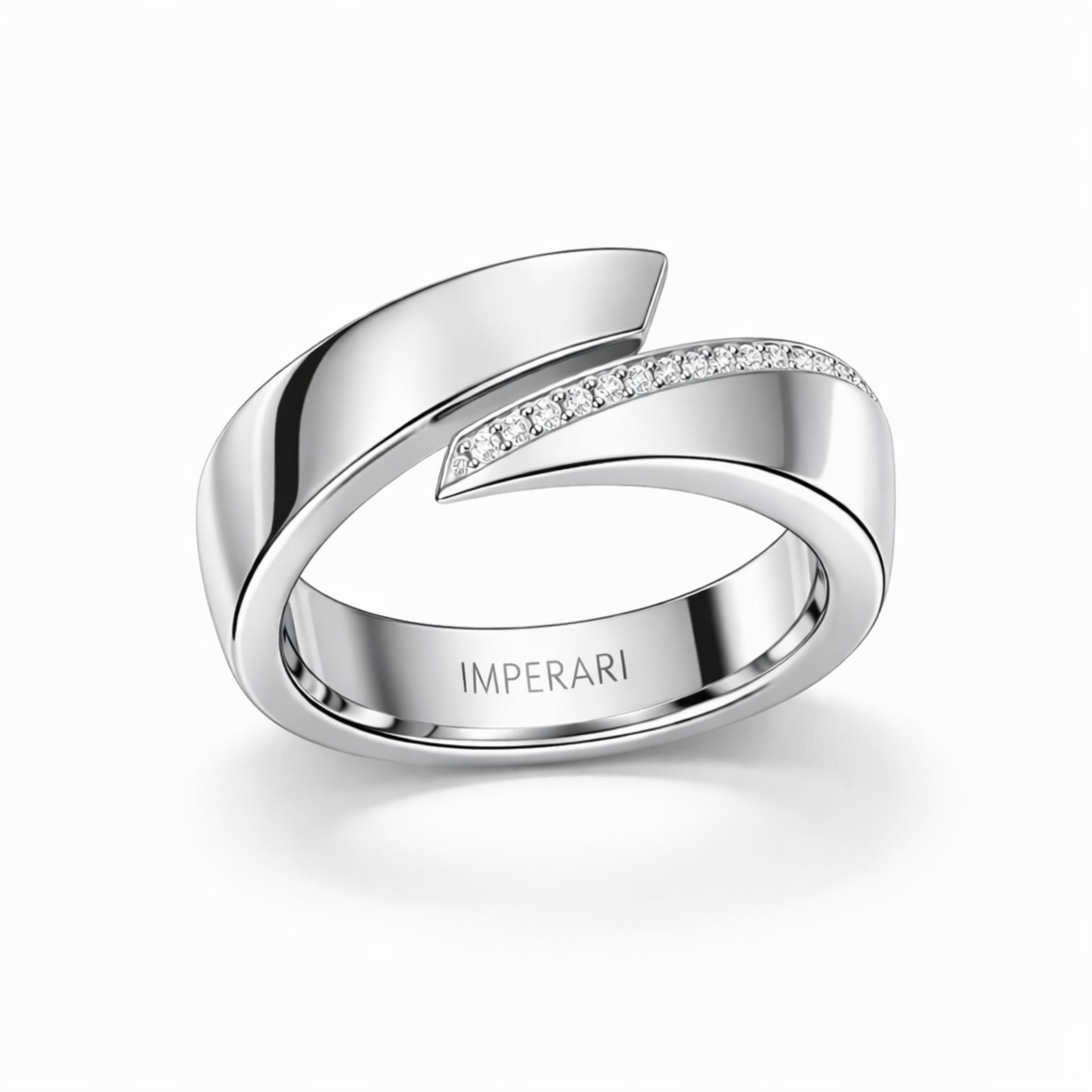 IMPERARI OPUS – FORM RING WHITE GOLD